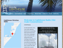 Tablet Screenshot of lighthouseradio.org
